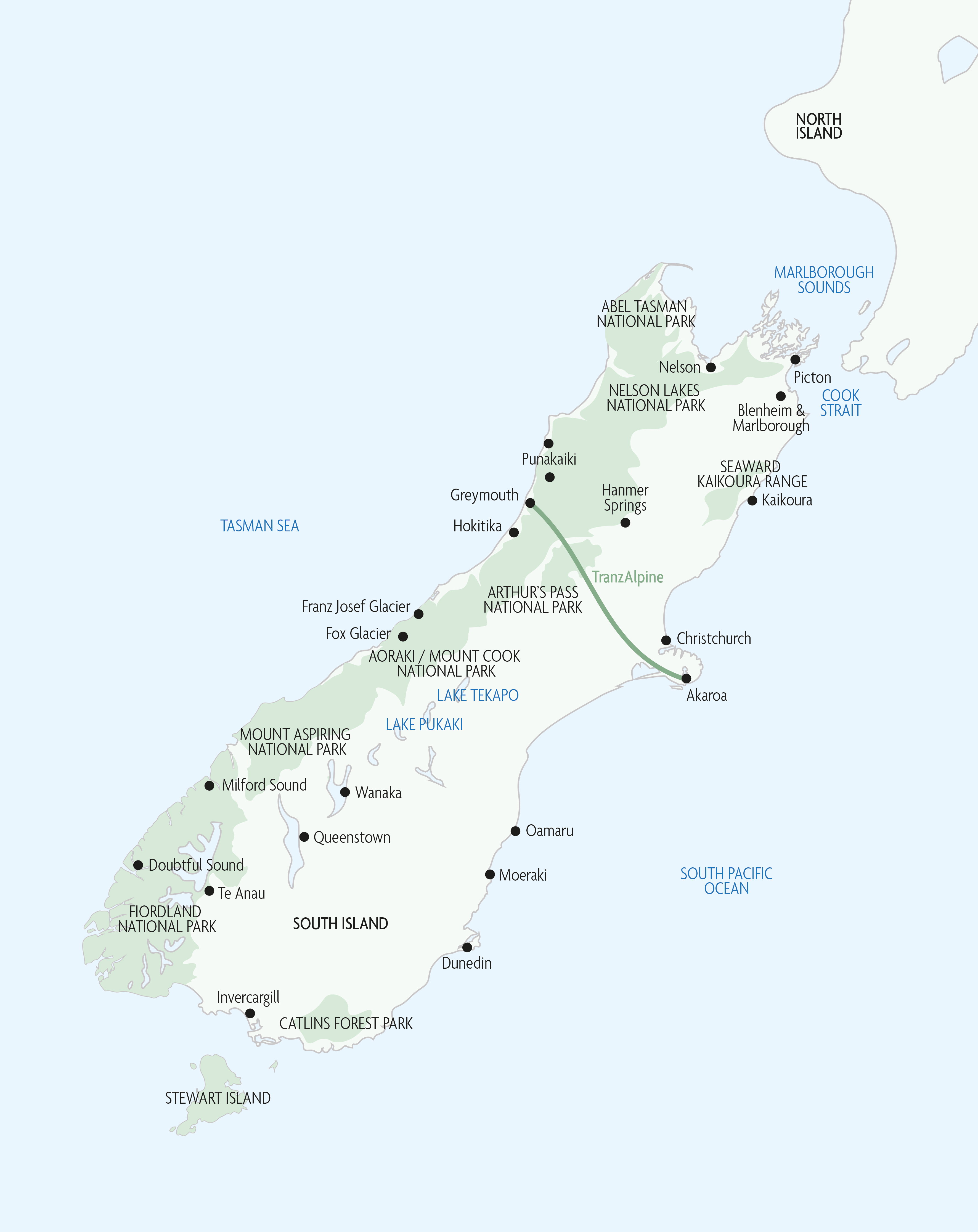 New Zealand S South Island Holidays 2026 2027 P64 South Island With 
